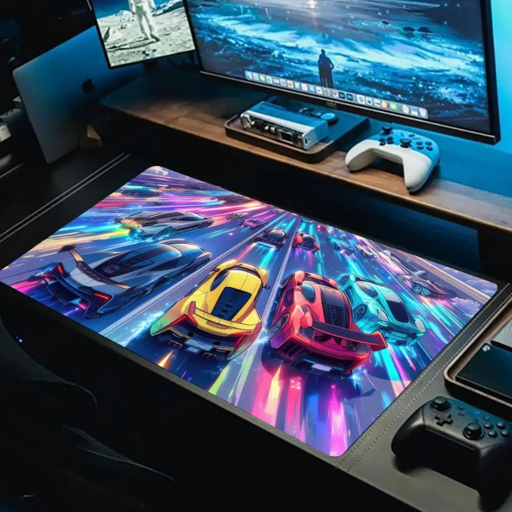 

Sports car Mouse Pad Large Computer Accessories Office Game Table Mats XXL Rubber Anti-slip Gaming Keyboard Mousepads Desk Pads