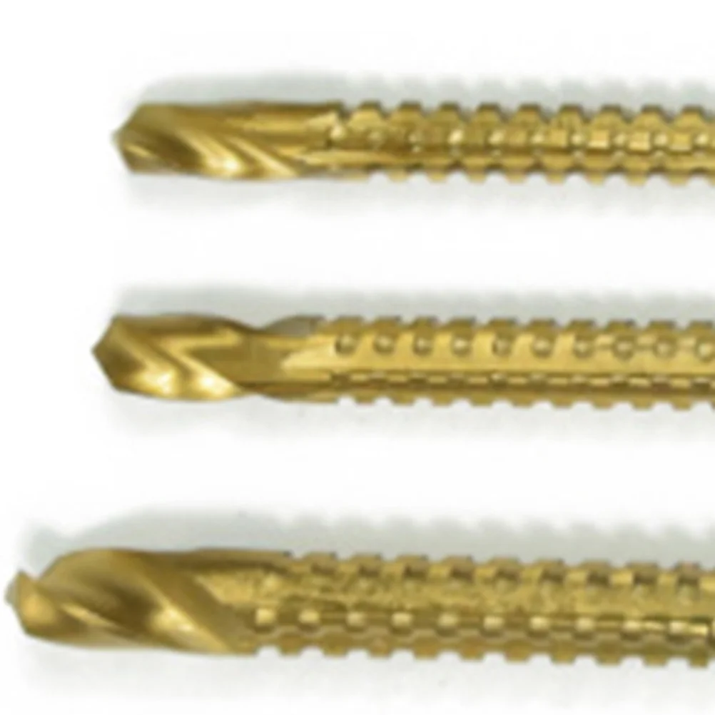 6Pcs Hss Sawtooth Drill Bits Set 30-80mm Titanium Coated Woodworking Bits for Wood Plastic Aluminum Processing