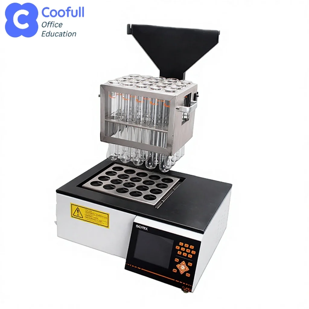 RT+5~450℃ Kjeldahl Digester with Infrared Heating and High-purity Graphite Conduction High Precision Temperature Control