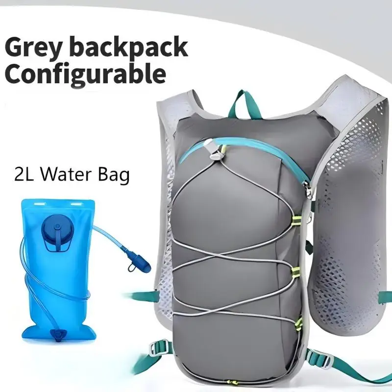 

Жилет для бега, уличная спортивная сумка для мужчин и женщин, регулируемый жилет для гидратации для пеших прогулок, бега, езды на велосипеде, альпинизма, бега по тропе