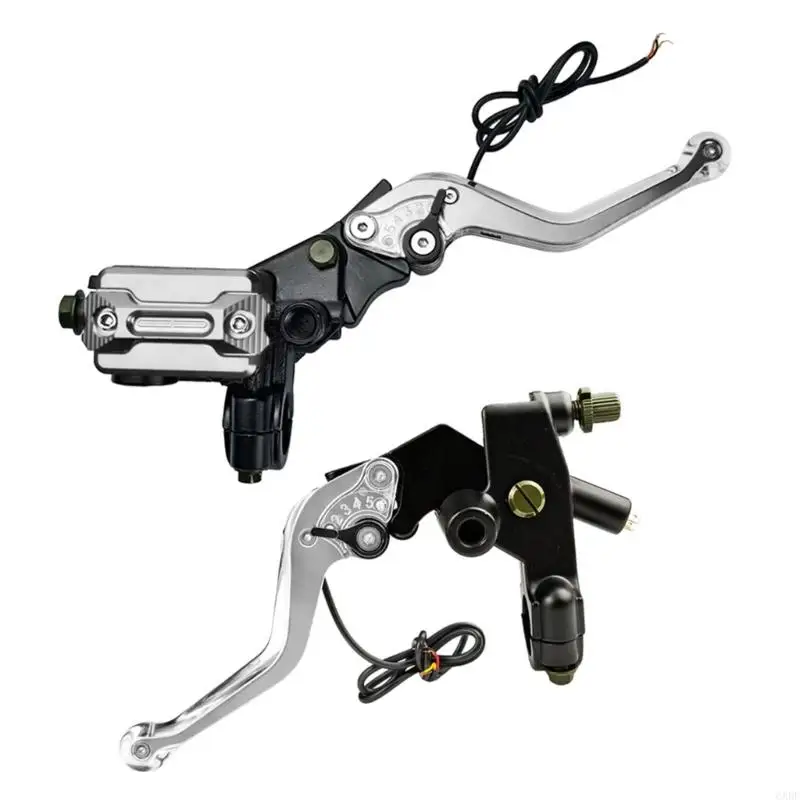 2025 New Motorcycle Brake Clutch Lever Built In LED Turn Light Weatherproof