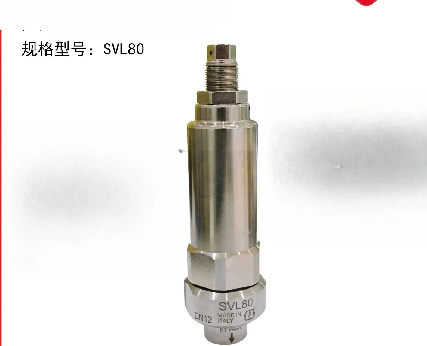 

Imported 660Bar60L high-pressure cleaning machine accessories safety valve SVL80
