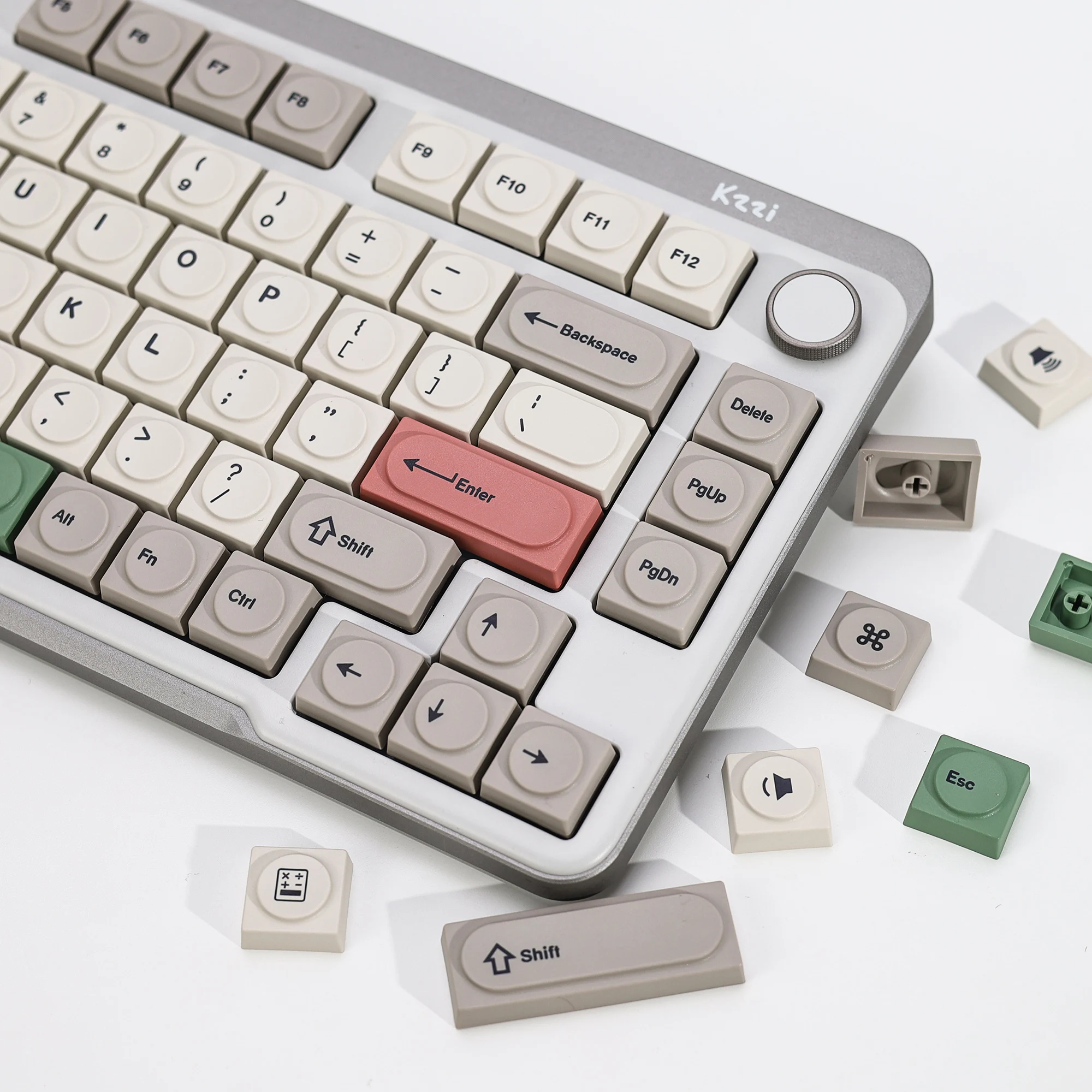 KBDiy 137 Keys GMK 9009 Doys Keycaps Retro 1353 Korear Keycap PBT For 60 Low Profile Mechanical Keyboard Gaming Cherry MX Switch