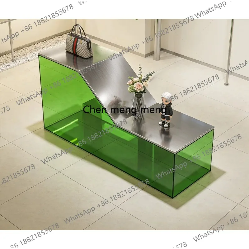 

Clothing store, stainless steel storage, jewelry display, shoe bag display, acrylic booth