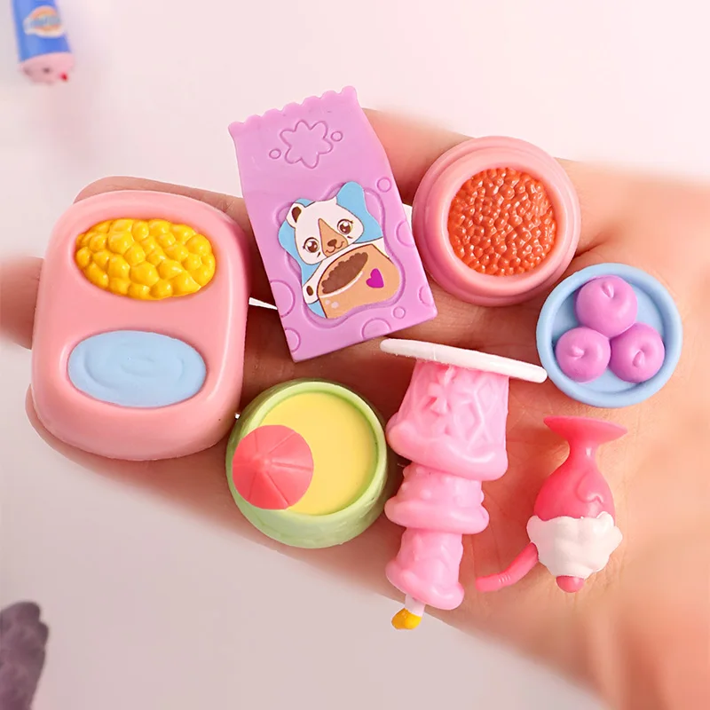 Pet Shop Mini Littlest Zubehör Zufällige 15-teilige Kleidung Outfit Halskette Halsbänder Knochen Hut Schal für Katzen und Hunde