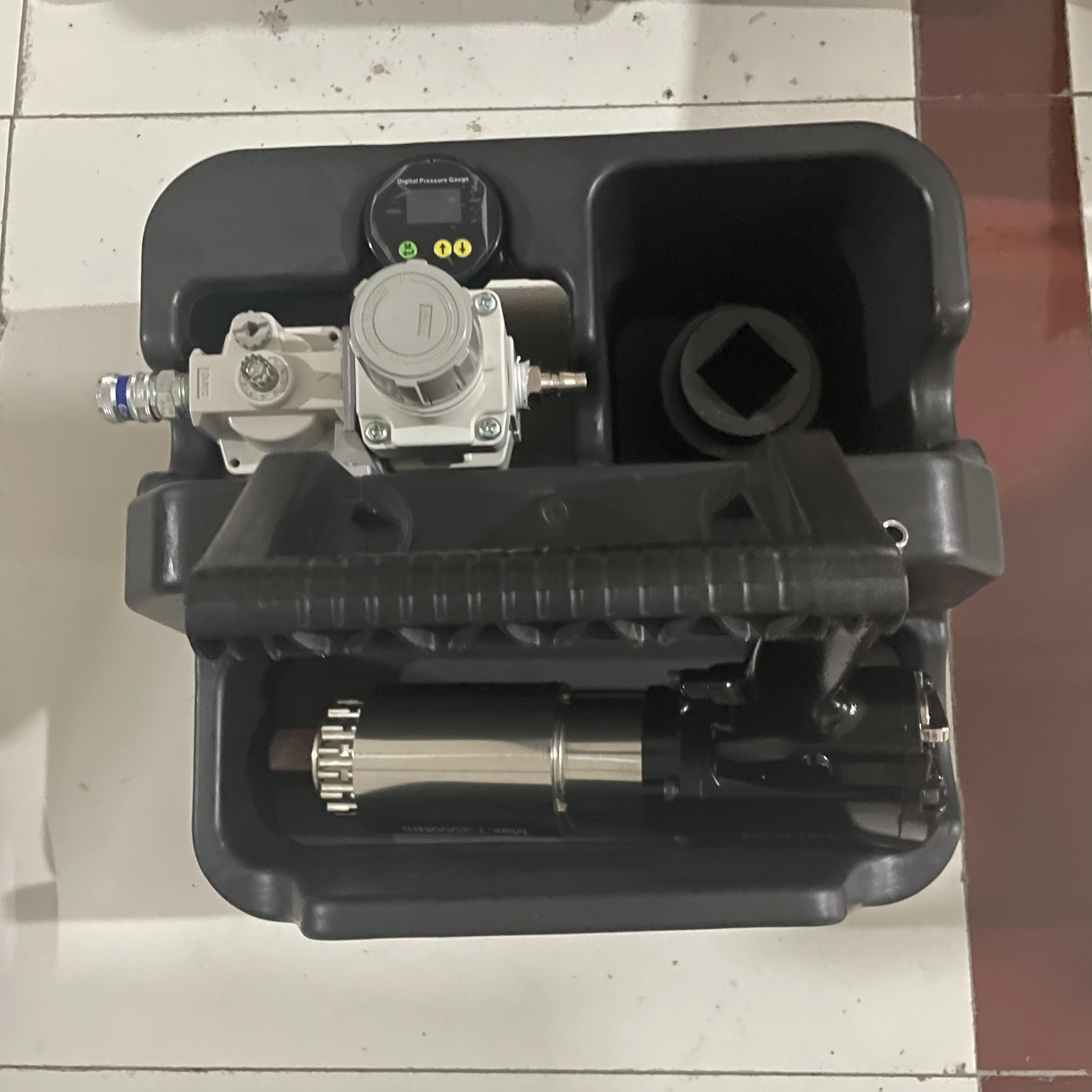 Chave de torque pneumática com desligamento automático ajustável de ar KSPW-40SS 700-4000Nm 1''