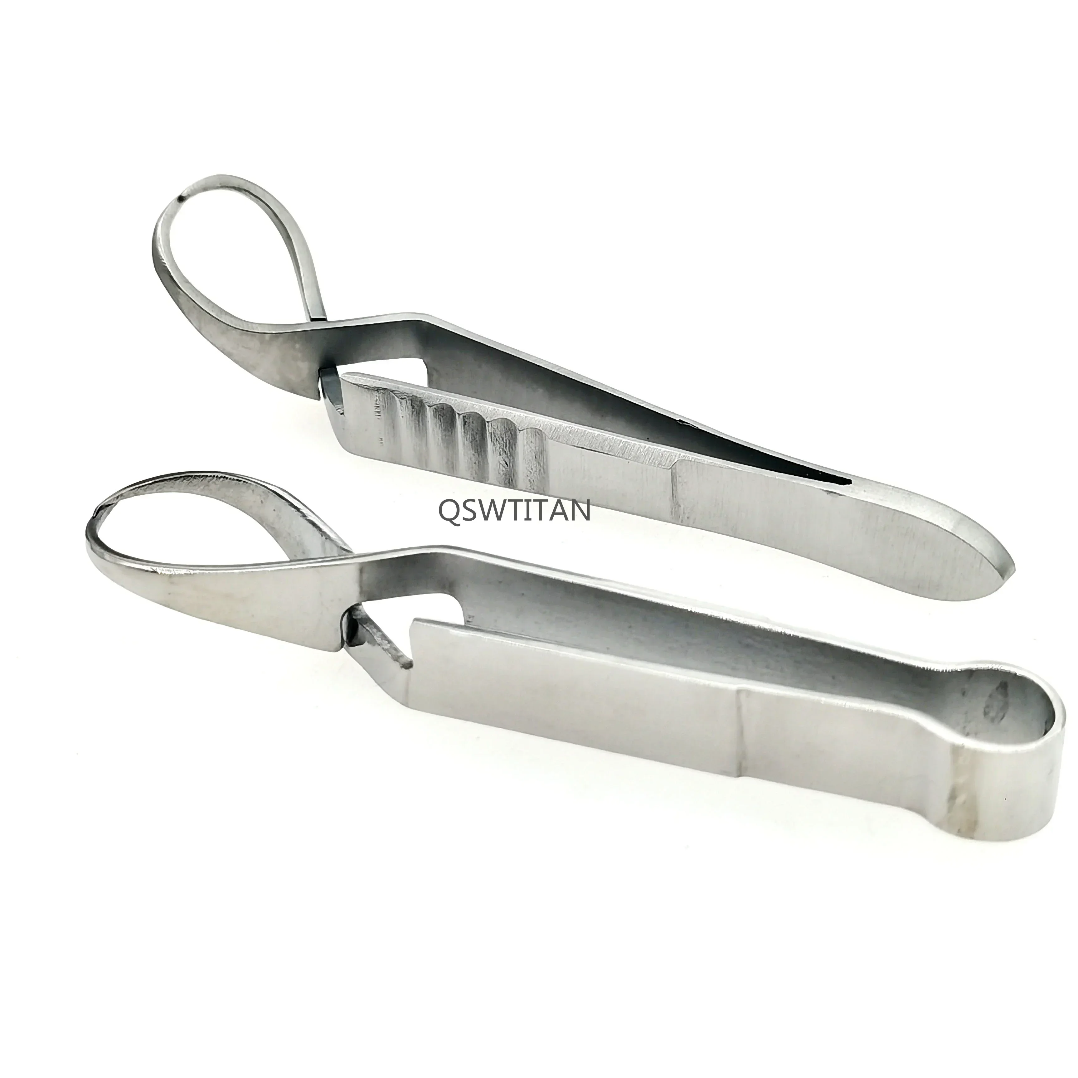Stainless Steel Ophthalmic Towel Clamp Veterinary Pet Eye Microscopy Towel Forceps