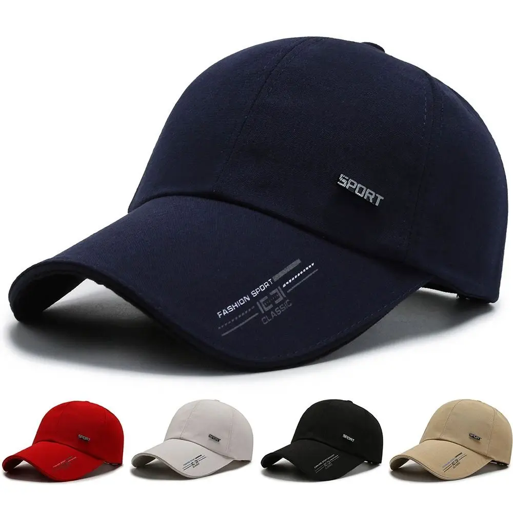 Casual Breathable Baseball Cap Embroidery Hip Hop Sun Hat Spring Summer Adjustable Visor for Men Women