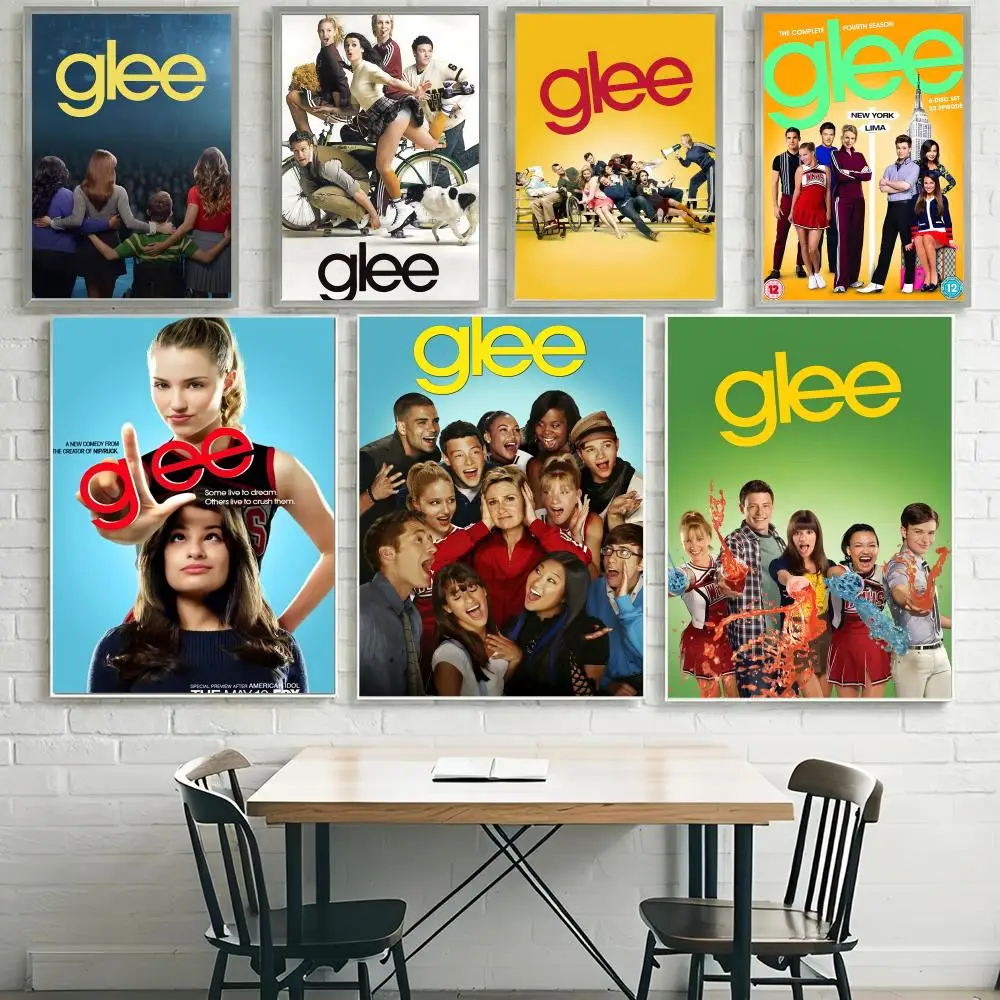 classic Series Glee Poster HD Waterproof Self-Adhesive Wall 