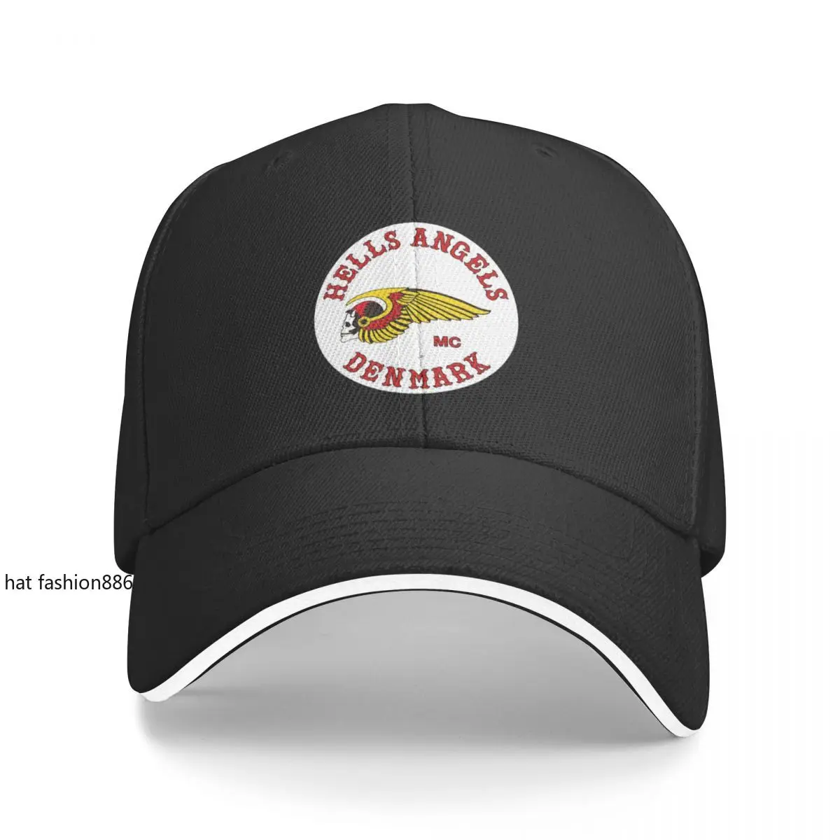 Circle Hells Angels Denmark Sport Baseball Caps For Womens Adult Female Beach Sun Hat Trucker Cap