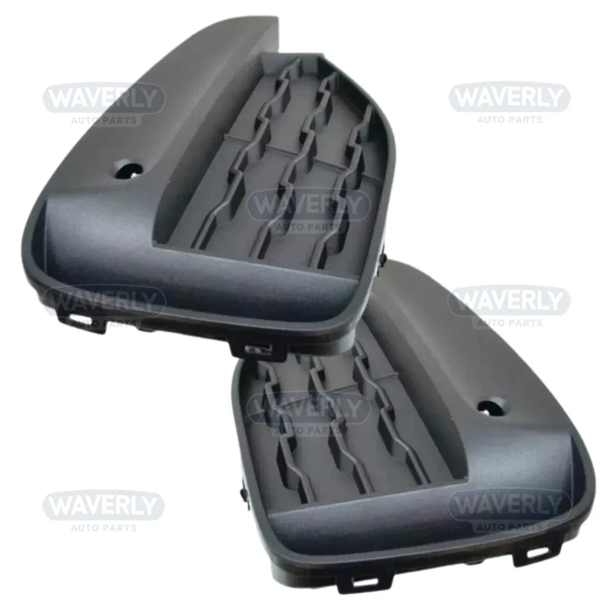 ل 2015-2019 BMW F16 X6 35i 35iX 50iX المصد الأمامي الضباب ضوء الشواية غطاء مصبغة 51118069333 51118069334 #3