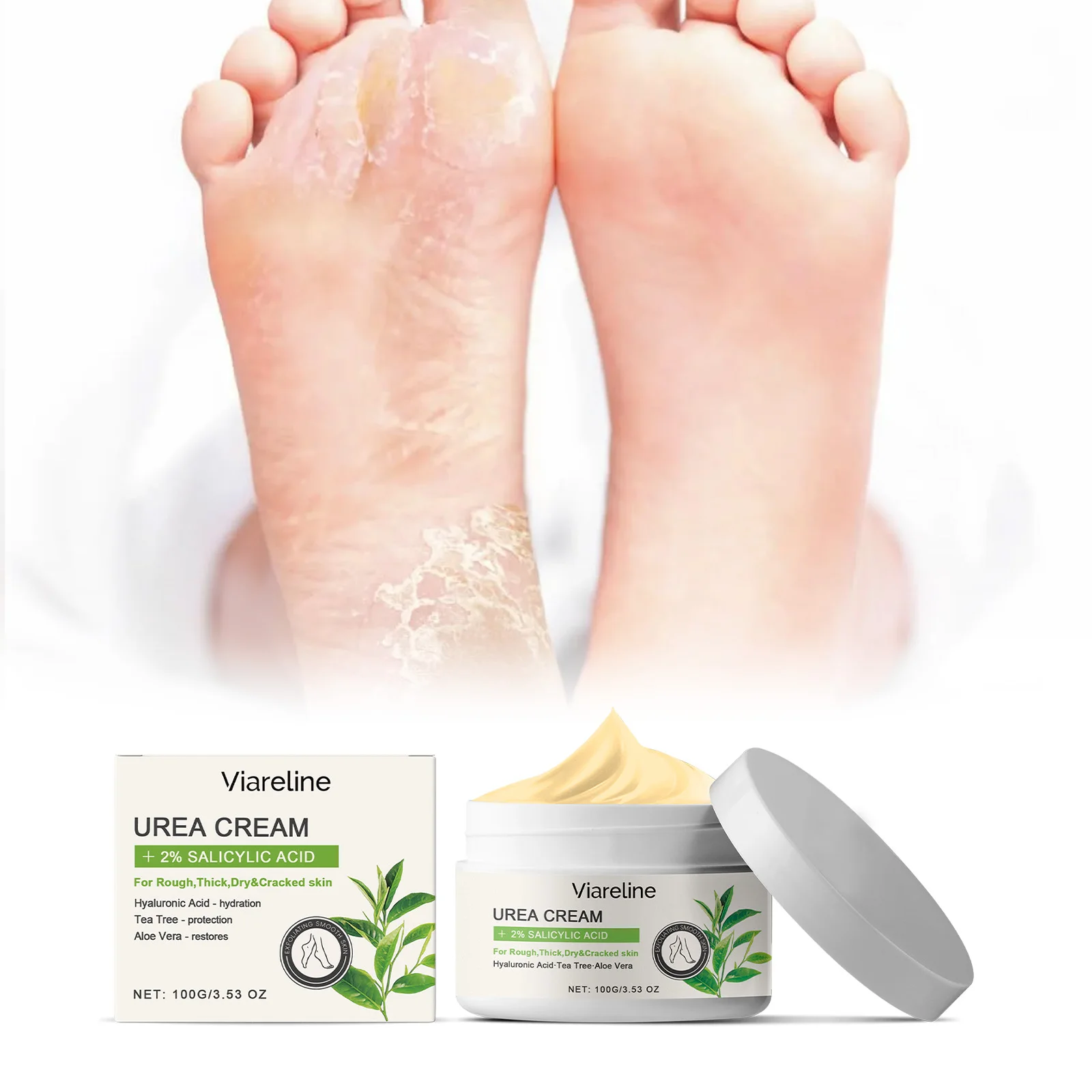 Foot Care Cream Anti-Dryness Moisturizing Repair Hydrating Heel Moisturizing Skin Care Cream