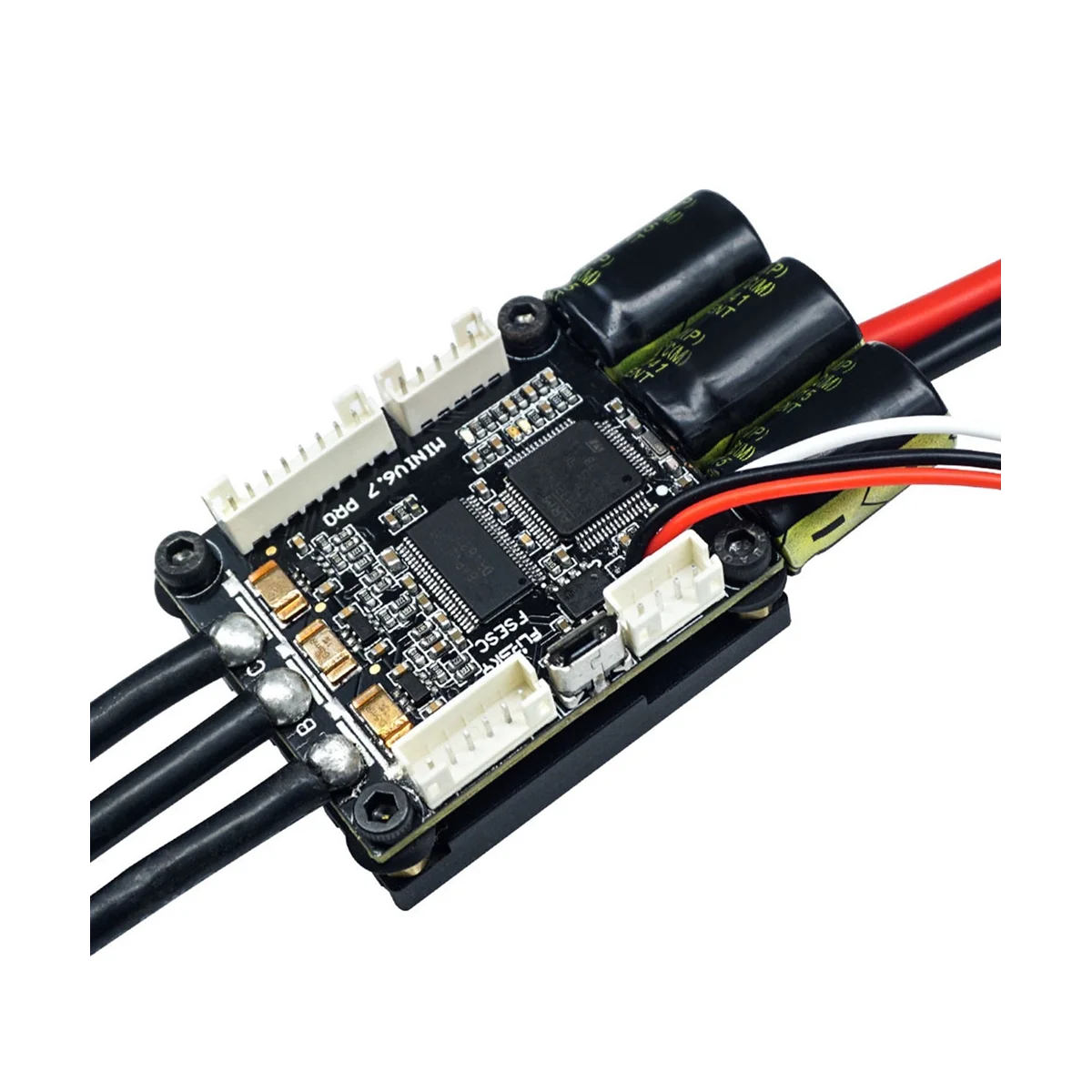 FLIPSKY 4-13S Lipo ESC Speed Control Mini FSESC6.7 70A Base on VESC6.6 with Aluminum Anodized Heat Sink for Brushless DC Motor