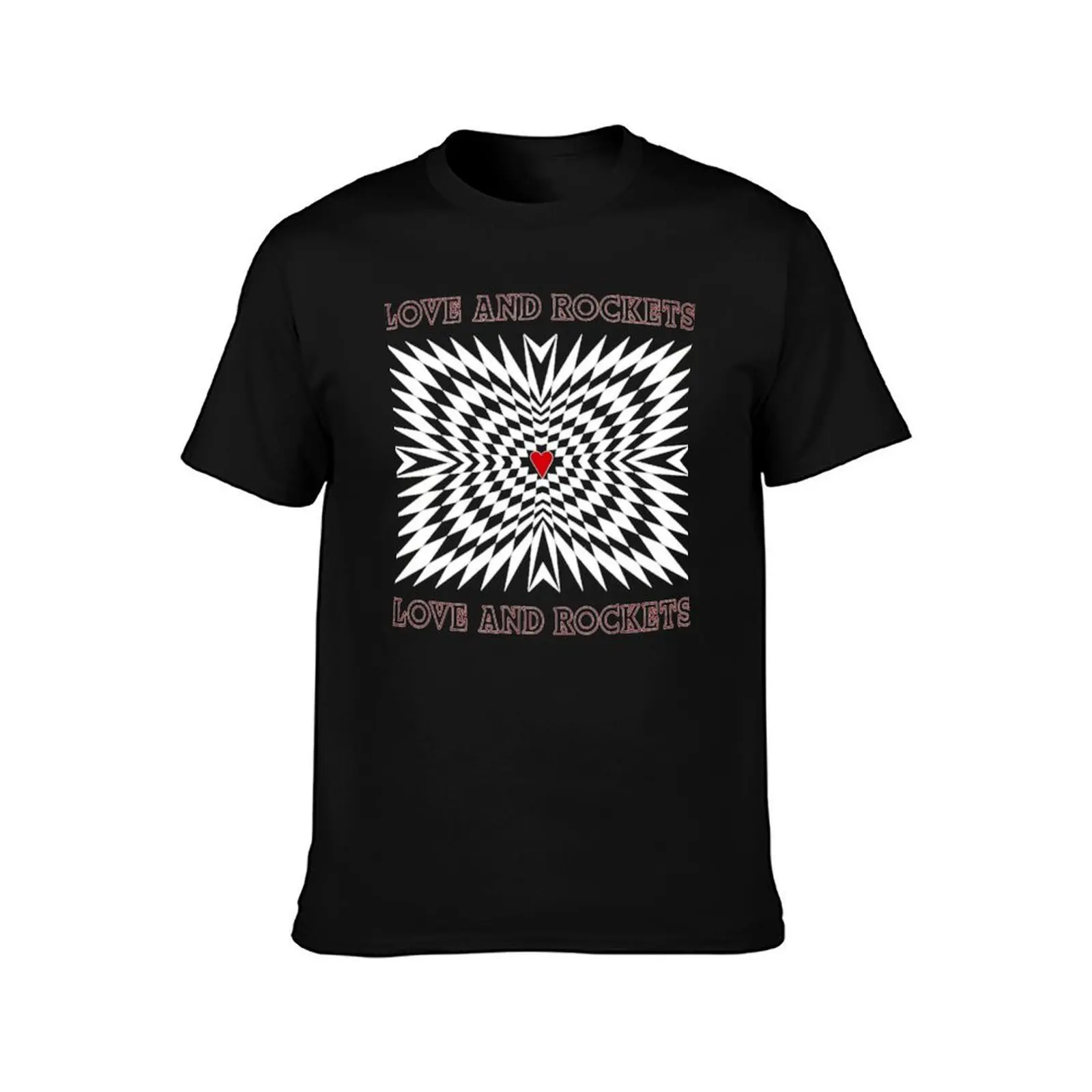 Love and Rockets T-Shirt Casual Everyday Short Sleeve T-Shirt