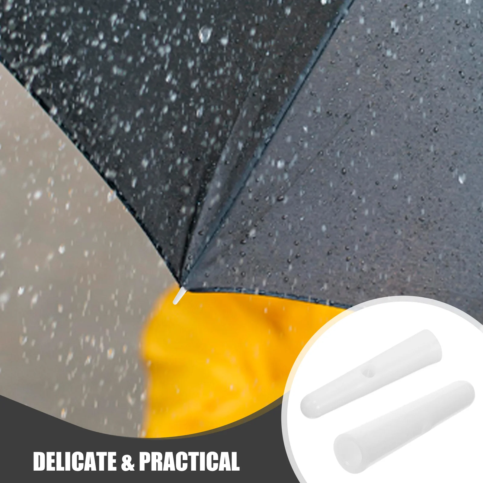 

10pcs Umbrella Tail Beads 8Mm Hole Diameter Replacement Plastic Bead For Rain Sun Parasol Repair Diy Outdoor Umbrella