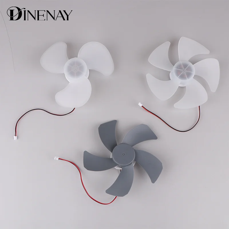 USB Brushless Fan Motor, 3 lâminas, 5 lâminas, 6 