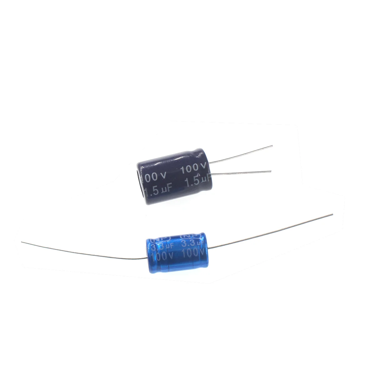 Imagem -05 - Capacitor Eletrolítico para Alto-falante Divisor de Frequência Acessórios Crossover 15 Uf220uf 100v 10 Pcs