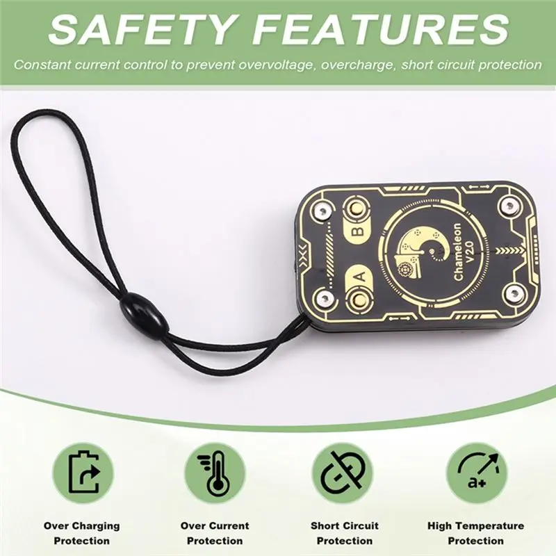 【ترويج】Chameleon V2.0 NFC الناسخ + 5XUID/CUID المفاتيح RFID قارئ الشرائح الذكية المحاكي 125 كيلو هرتز 13.56 ميجا هرتز بطاقة فك التشفير