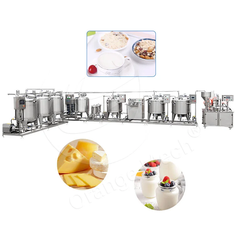Milk Powder Yoghurt Yogurt Uht Industrial Dairy Make Process Machine Small Scale Plant Production Line