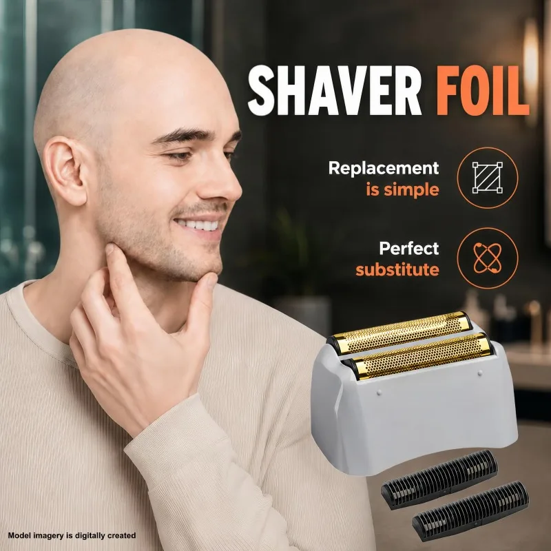 1/2PCS Shaver Blade Heads Electric Shaver Replacement Foil and Blade Head Compatible with For Andis Electric Shavers TS-1 ,TS-2