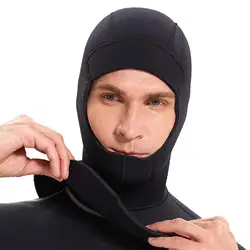 Wetsuit Hood Dive Cap Women Men 5mm Neoprene Scuba Diving Hood for Canoeing Water Sports Spearfishing Equipment