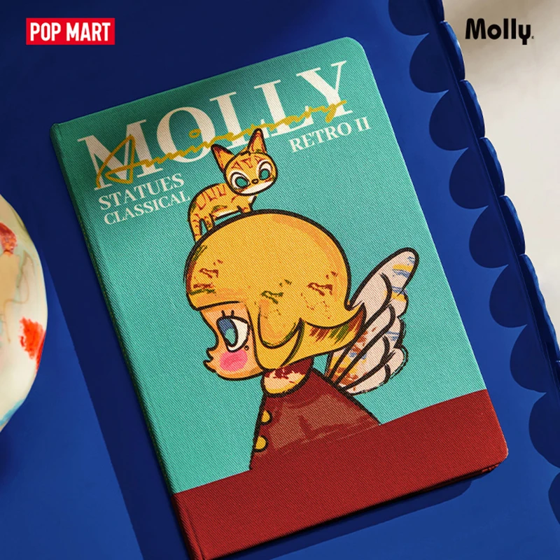 POPMART MOLLY Anniversary Sculpture Classic Return 2 Series of Hand Books Around The Gift