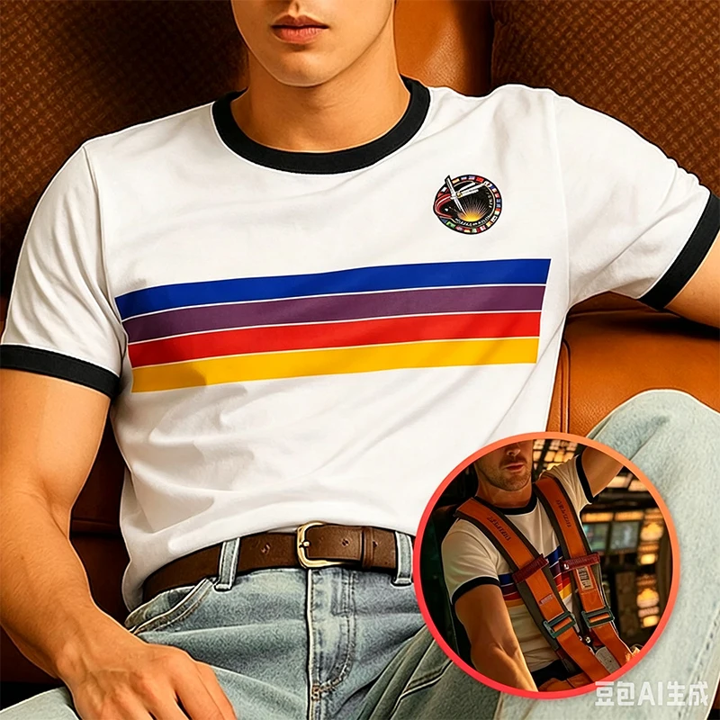 Project Hail Mary Shirt Ringer Tee Mission Patch Hot Ringer Tee Ryan Gosling Wear Ringer Fans T-shirt Women Men Cosplay Tshirt