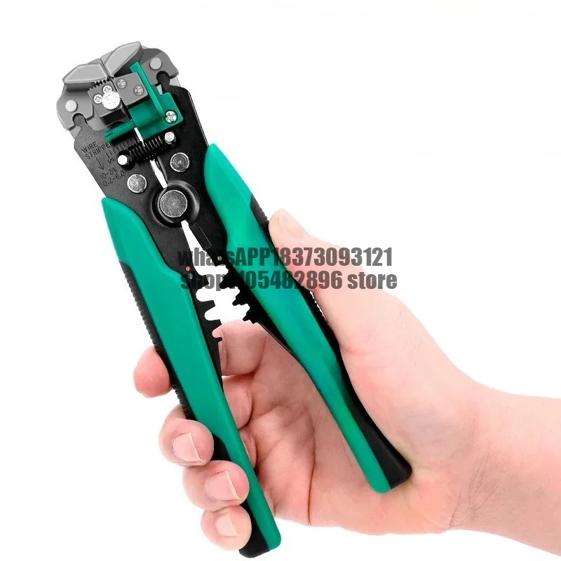 Original imported wire stripping pliers electrician 8PK-371D automatic stripping pliers 0.2~ 6.0mm ²