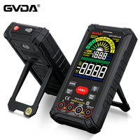 GVDA Professional Digital Multimeter True RMS Capacitance Tester Rechargeable Battery Ohm Hz AC DC 1000V 10A Multitester Meter