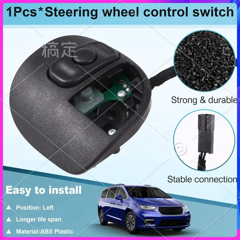 

AR-Radio Control Switch 5RQ11DX9AC Steering Wheel Control Switch Steering Wheel Paddle Shifter Fordodge Fordodge Chrysler Left