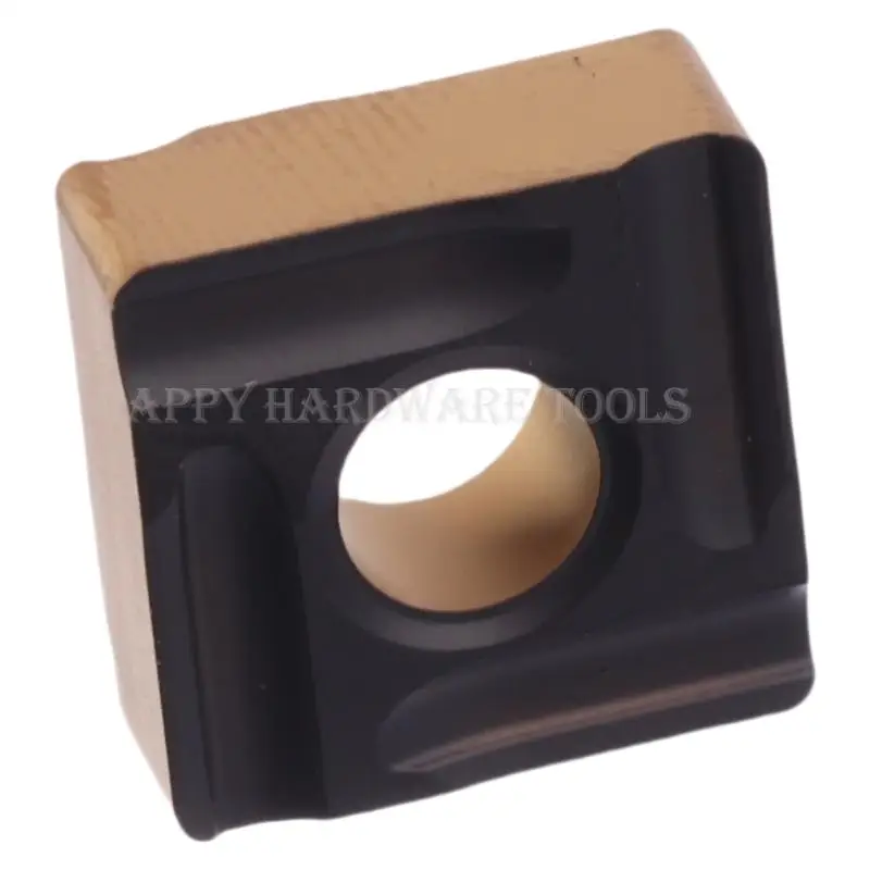 เม็ดมีดกลึงรูสี่เหลี่ยม SNMG120408L-LS SP3200: แบบลบ มีความทนทานต่อการสึกหรอสูงสำหรับการกลึงเหล็ก