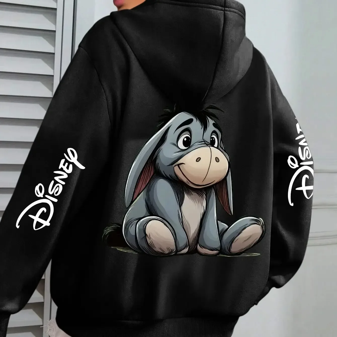 

2025 Winter New Cartoon Hoodie Autumn/Winter Men's and Women's Sportswear Couple Street Leisure Warm Hoodie Large Size