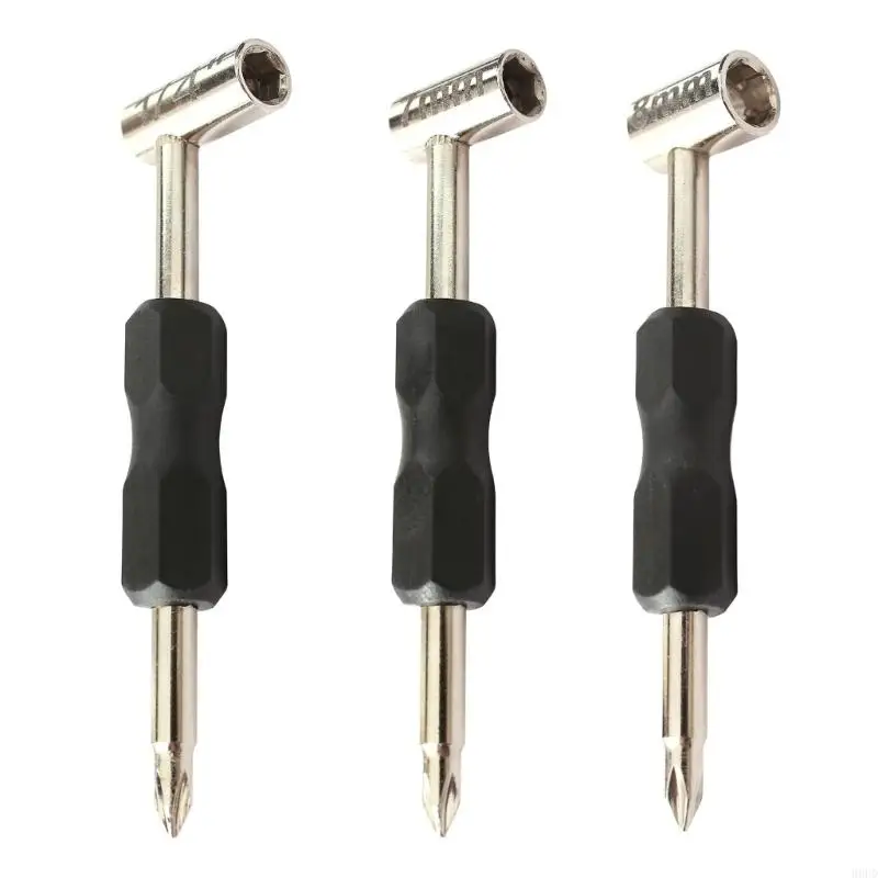 Professional Guitar Neck Adjustment Tool Hexagon Socket Wrench for Guitars Iron Plastic Construction Ergonomic Design 69HD
