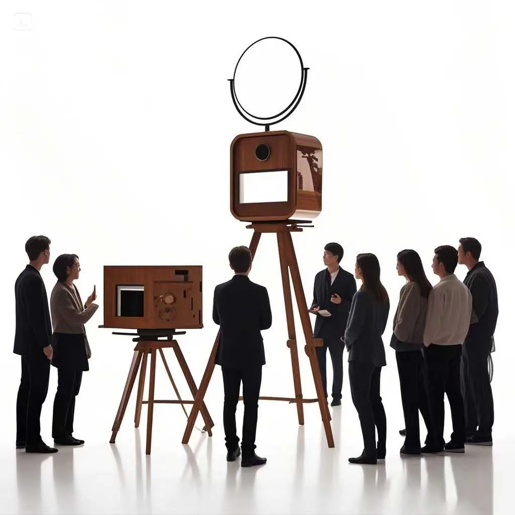

Photo Booth,Wooden 15.6in Touch Capacitive Screen PhotoBooth Dslr For Weddings Support Cash&Card Payment Photobooth