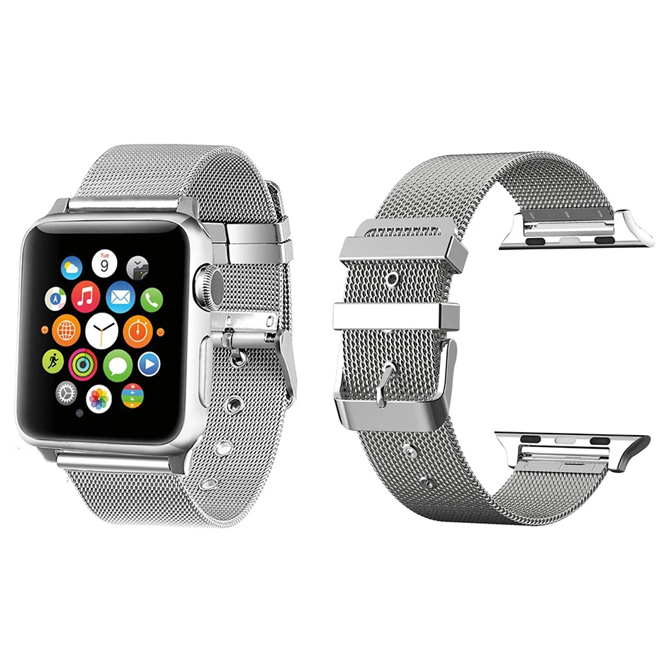 Ремешок из нержавеющей стали для apple watch ultra 42 мм 44 45 38 41 мм 49 мм