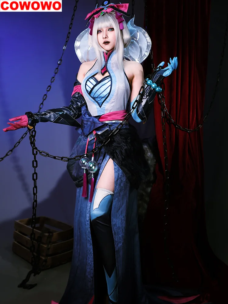 COWOWO Lol Morgana Women Cosplay Costume Cos Game Anime Party Uniform Hallowen Play Role Clothes Clothing New Full Set