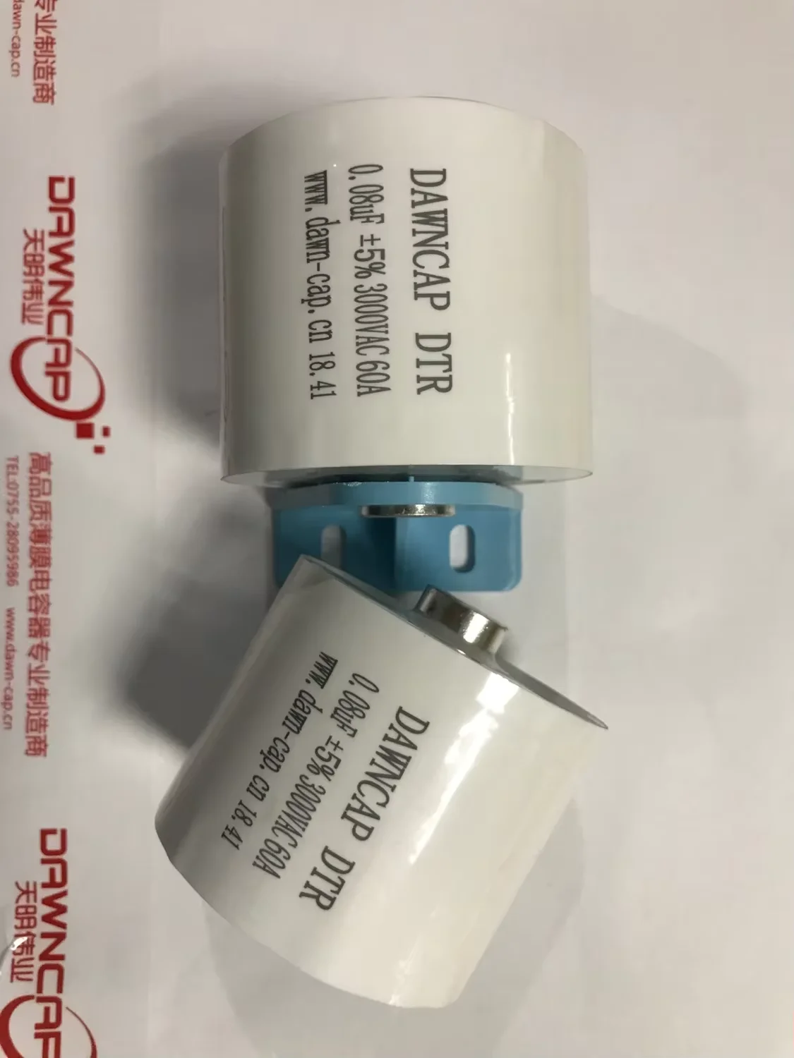 0.08UF 80NF 3000VaC 25kw high frequency machine resonant capacitor