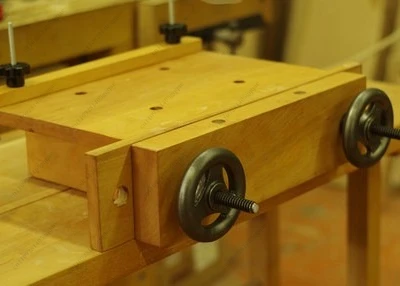 Woodworking Table Workbench, Desktop Double-wheel Pliers Console
