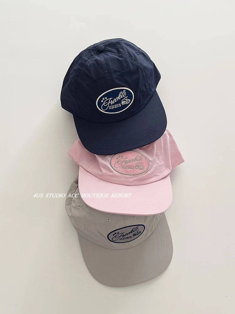 

Niche retro flat-brimmed quick-drying baseball cap women's summer breathable flat-edge hip-hop cap