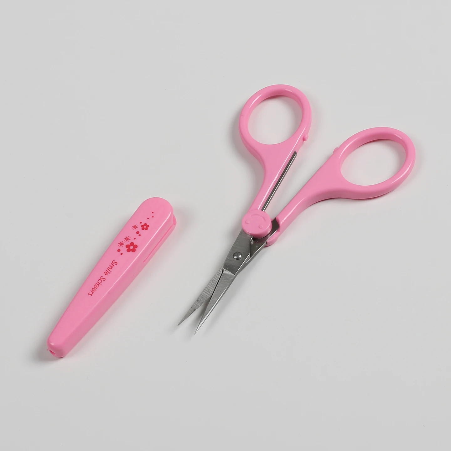 Picture 5: Stainless Steel Small Scissors with Protective Sheath Office Handheld Use Ideal for Handicraft Paper Cutting and Household Use