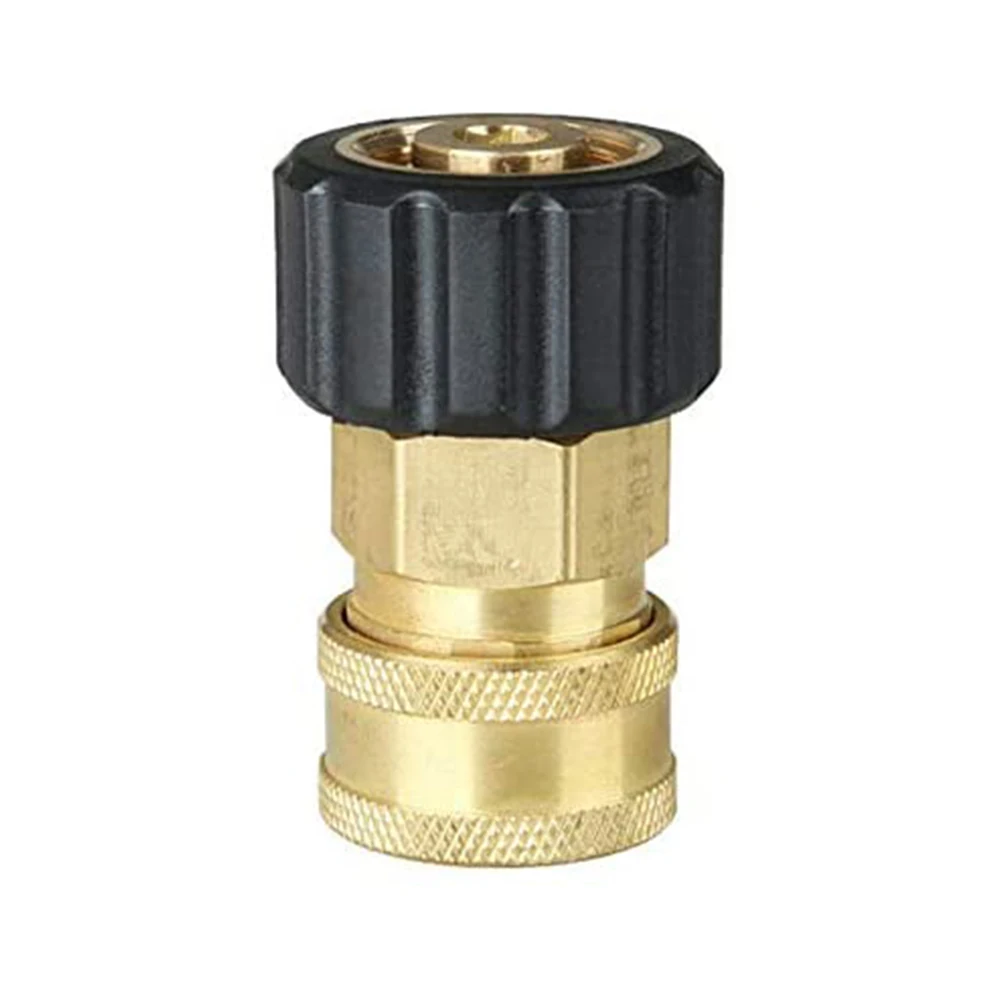 M22  Male To 1/4" Quick Connector Adapter High Pressure Washer Spray Hose Pump Cleaning Tools Garden Accessories Replacement