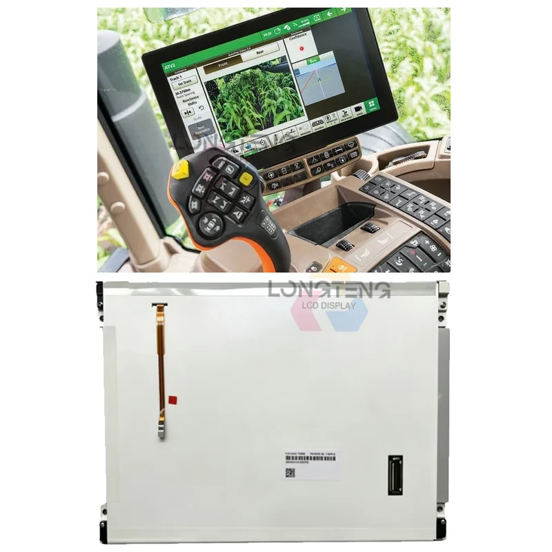 10.4 inch LT104AC54000 LCD Replacement Display Screen with Touch Panel For GreenStar 4640 GS3 2630 Monitor
