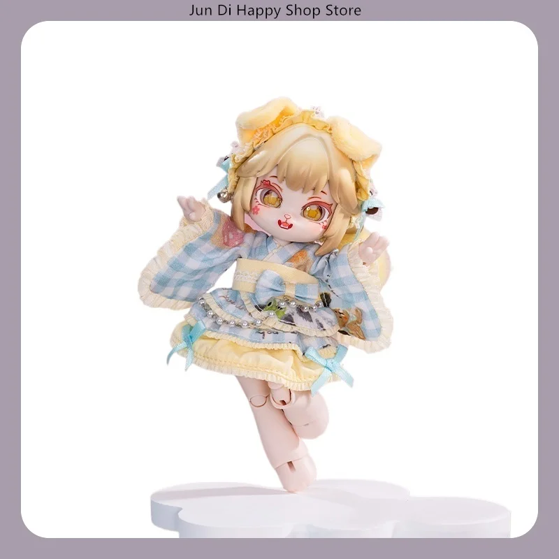 ​ COME4FREE 1/12 BJD poupée vêtements brise de mer Milkshake conte de fées série robe tenue ensemble pour OB11 poupée vêtements