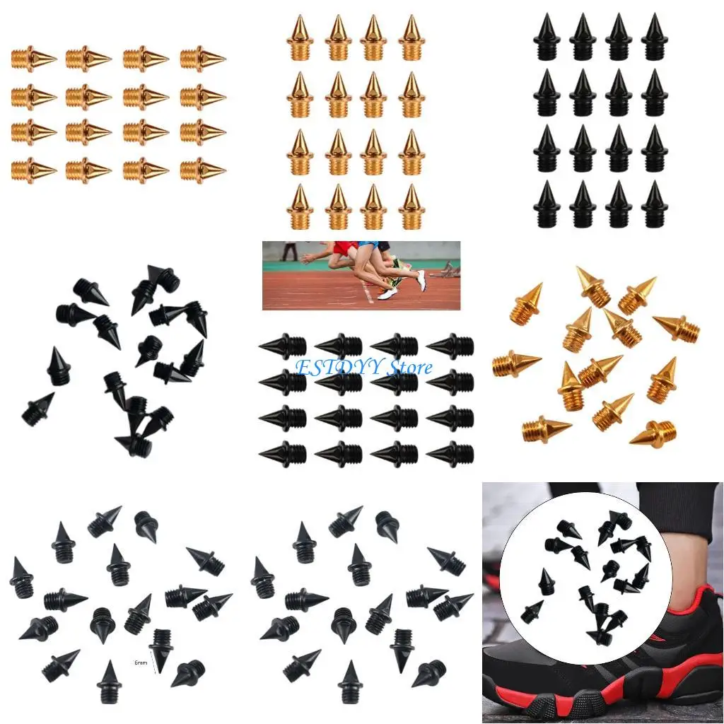 

G6DE 16Pcs Track and Country Spikes for Outdoor Sports Running Track Shoes
