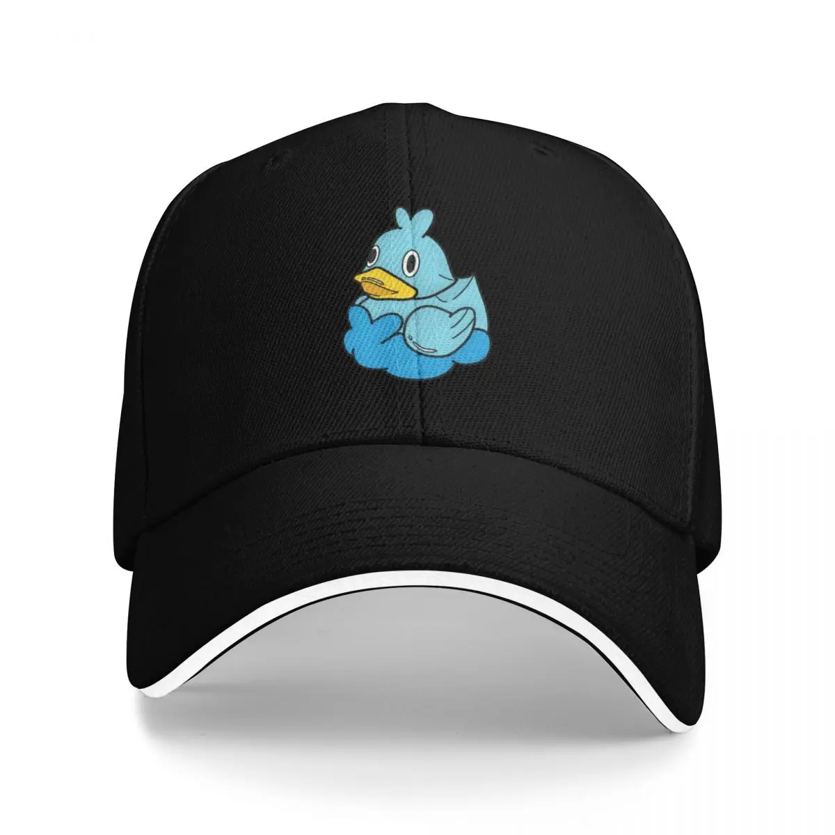 

Ducklett Rubber Duck Illustration Baseball Cap hats for men Ball Cap derby hat Luxury man cap For Women Men's