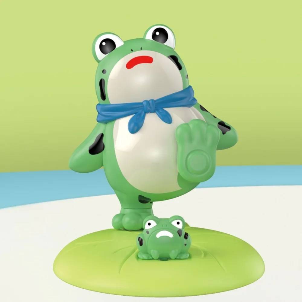 PVC Doll Sad Frog Phone Holder Desk Decor Support Green Frog Mobile Phone Stand Portable Cartoon Cell Phone Bracket