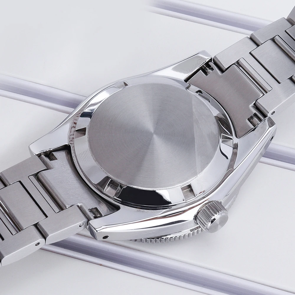 40mm Herren-Uhrengehäuse und Armband für Mod SPB143J1/SPB253J1 Black Tiger Whale für NH35 NH36 NH34 4R36 NH70 Uhrwerk AR Saphirglas – Detail 7