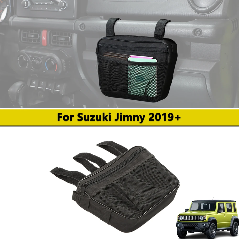 Front Passenger Grab Handle Storage Bag For Suzuki Jimny JB64 JB74 Multifunctional Storage Bag Organizer Interior Accessories