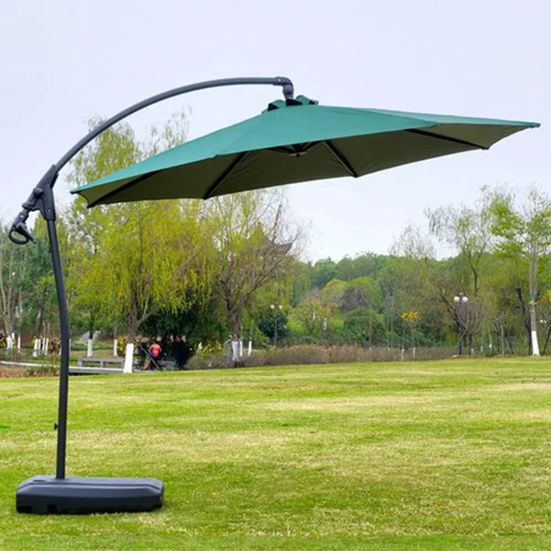2/2.7/3 Meters Outdoor Parasol Replacement Cloth Garden Parasol Canopy Cover Suit for 6/8 Arm Banana Umbrella Cover