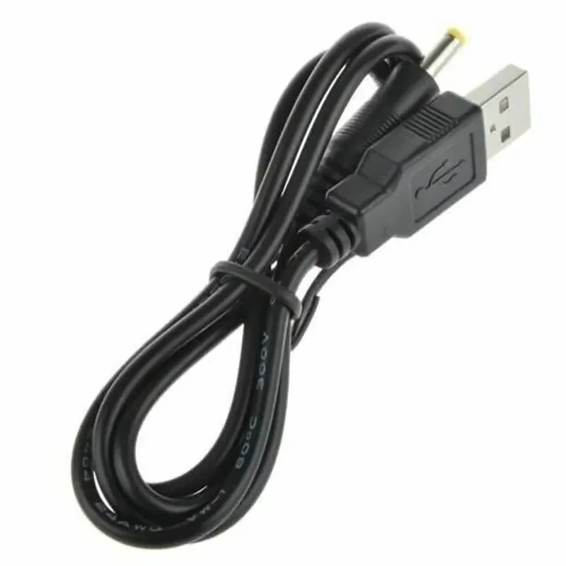 Power Cord USB To Round Hole DC3.0 Silicone Soft Charging Cable Suitable For Bluetooth Speakers, Desk Lamps And Small Fans